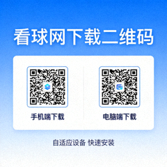 看球网手机端与电脑端自适应下载二维码